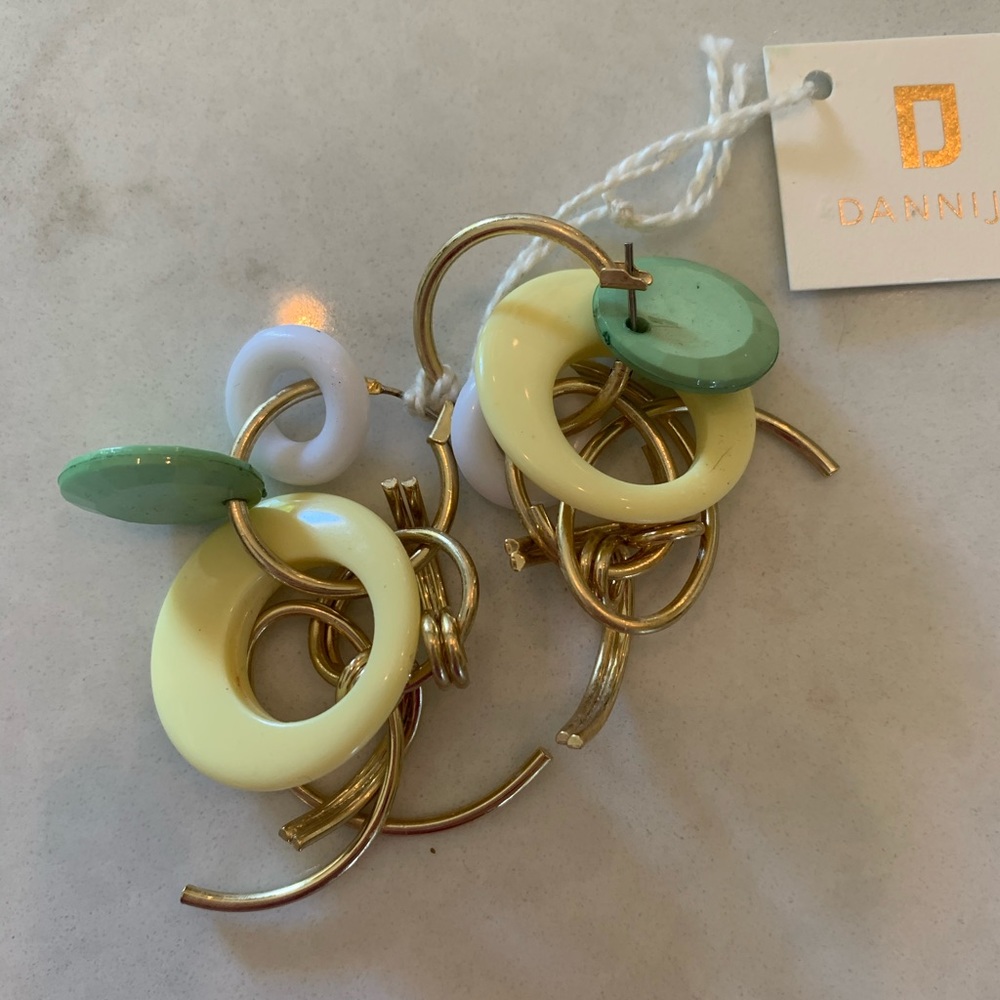 Dannijo earrings NWT